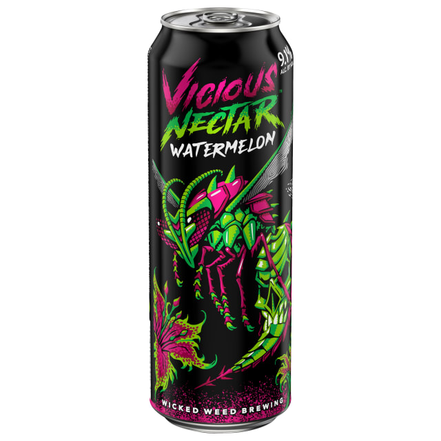 Wicked Weed Vicious Nectar 19.2 oz Single CAN 9.1ABV - Plain Aluminum - Standard Gloss - Craft Direct