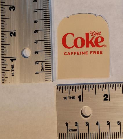 DECAL CAFRE DT COKE GP VALVE PB PC