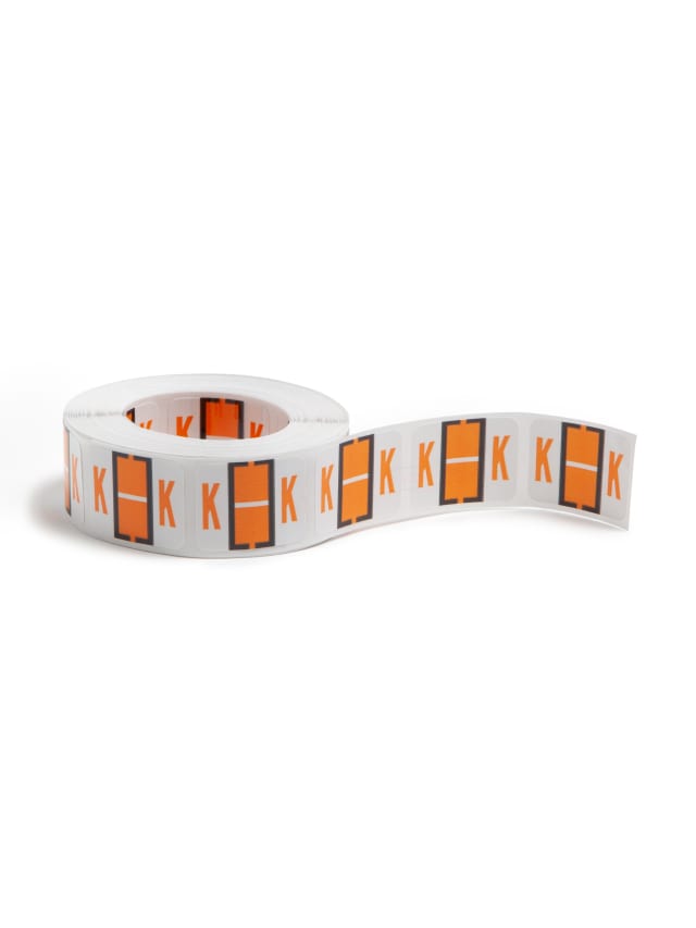 BCCR Bar Style Color-Coded Alphabetic Labels, A-Z Rolls