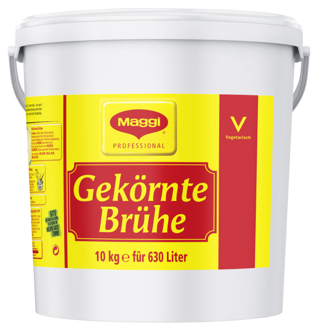 MAGGI Gekörnte Brühe 10kg, für 630 Liter