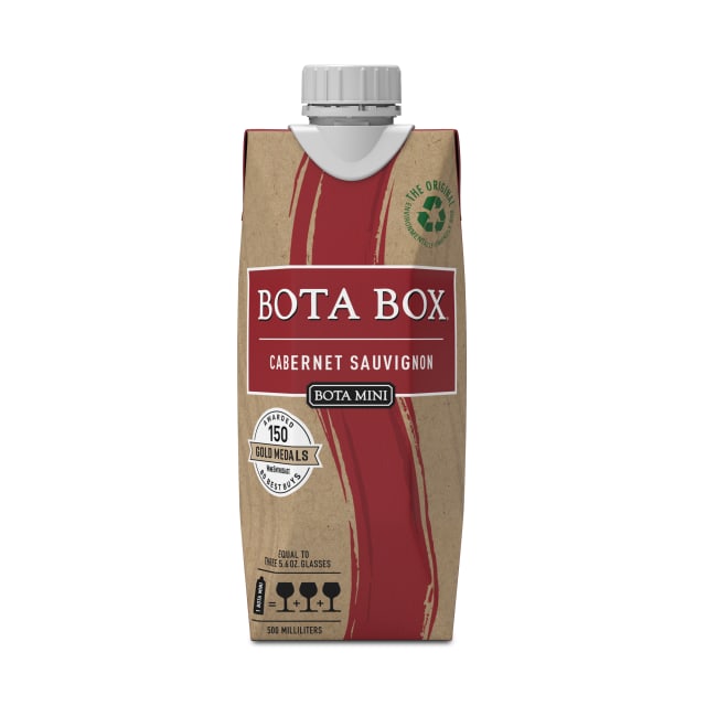 Bota Mini Cabernet Sauvignon Red Wine, 500ml (3 Glasses), 13% ABV