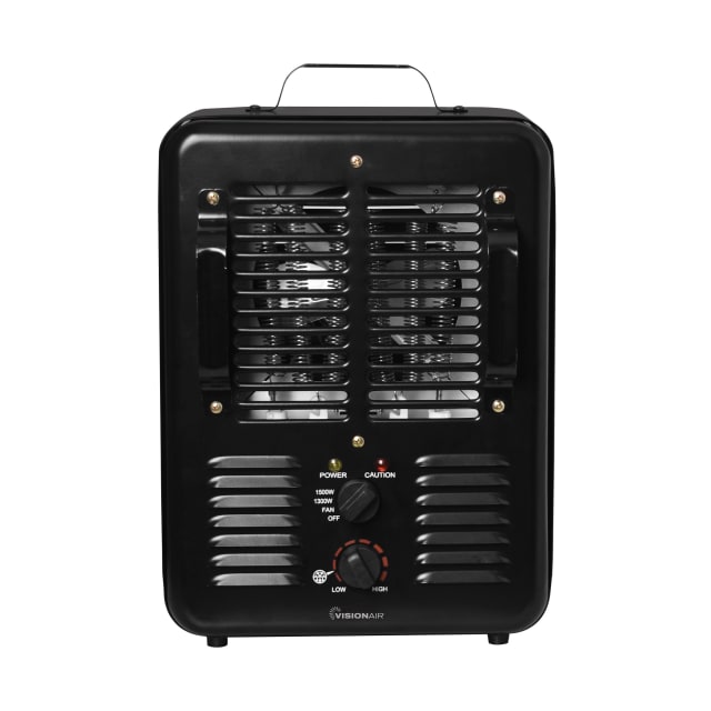 15" 1500/1300W Milkhouse Heater with 2 Prong Power Cord