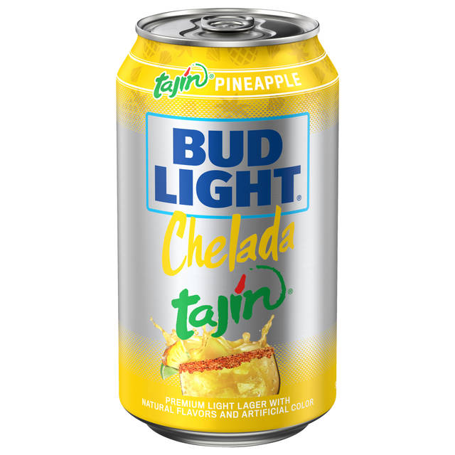 Bud Light Chelada Pineapple Lager 12 fl oz