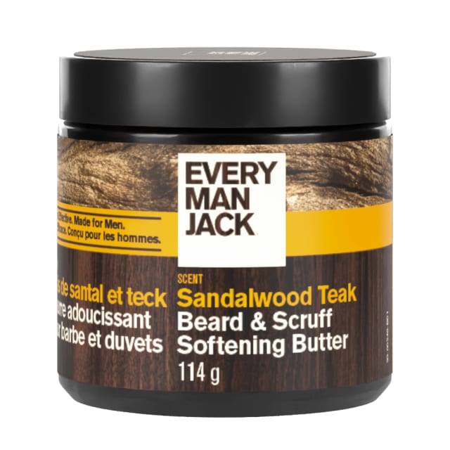 Every Man Jack Sandalwood Teak Beard Butter - 4 oz