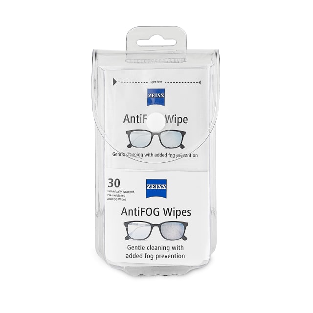 ZEISS Anti-Fog Wipes 30 ct in Plastic Case