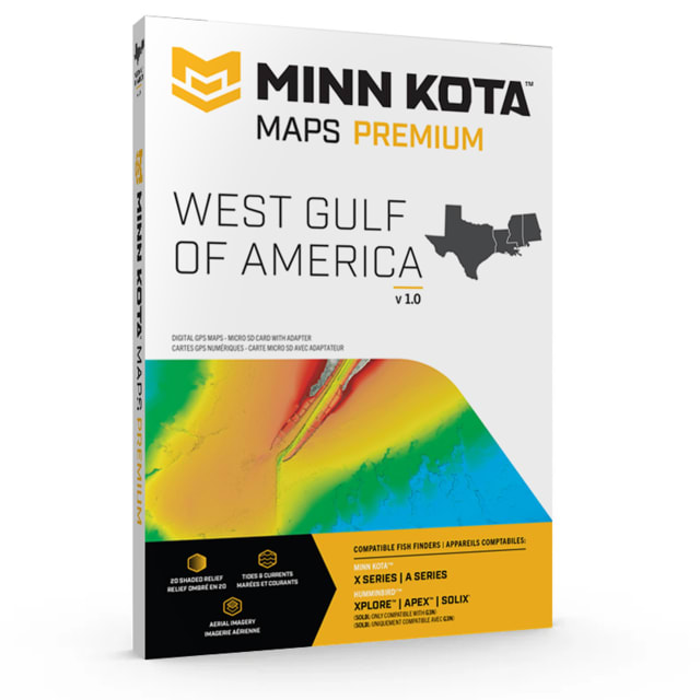 Minn Kota™ Maps Premium - West Gulf of America v1.0
