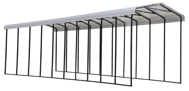 Galvanized Steel Rv Carport, 14X47X14