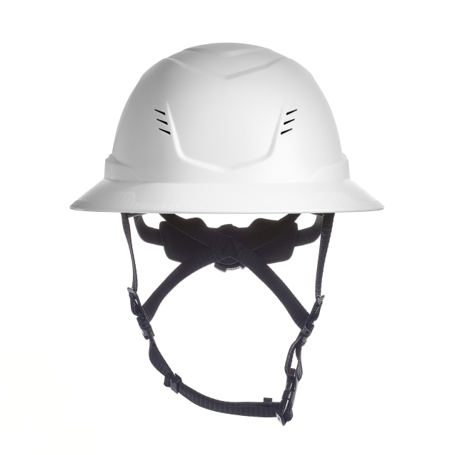 V-Gard H2® Full Brim Safety Helmet, Mips, Vented, White