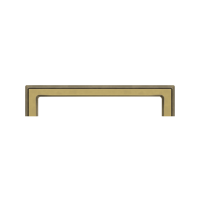 4427 Raised 6" Cabinet Pull, In Heirloom Brass