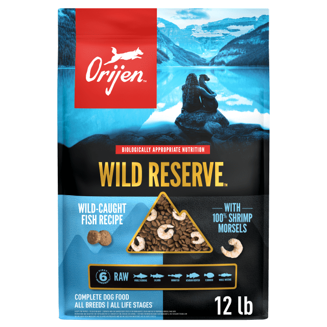 ORIJEN Wild Reserve Dry Dog Food Wild-Caught Fish Recipe