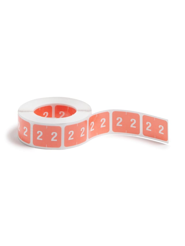 DCCRN Color-Coded Numeric Labels - Rolls