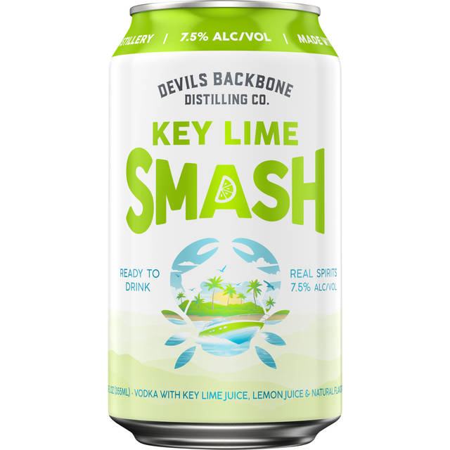Devils Backbone Distilling Co. Key Lime Smash Vodka 12 fl oz Can