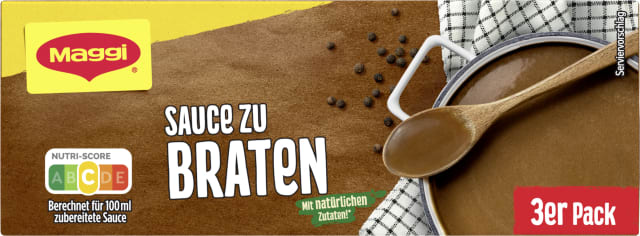 MAGGI Sauce zu Braten 3er Multipack, ergibt 750ml