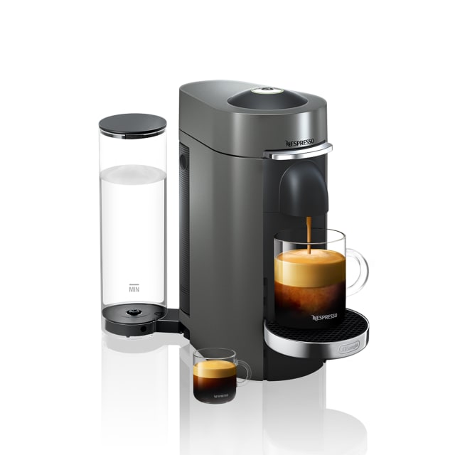 Nespresso Vertuo Plus Coffee and Espresso Maker by De'Longhi, Titan