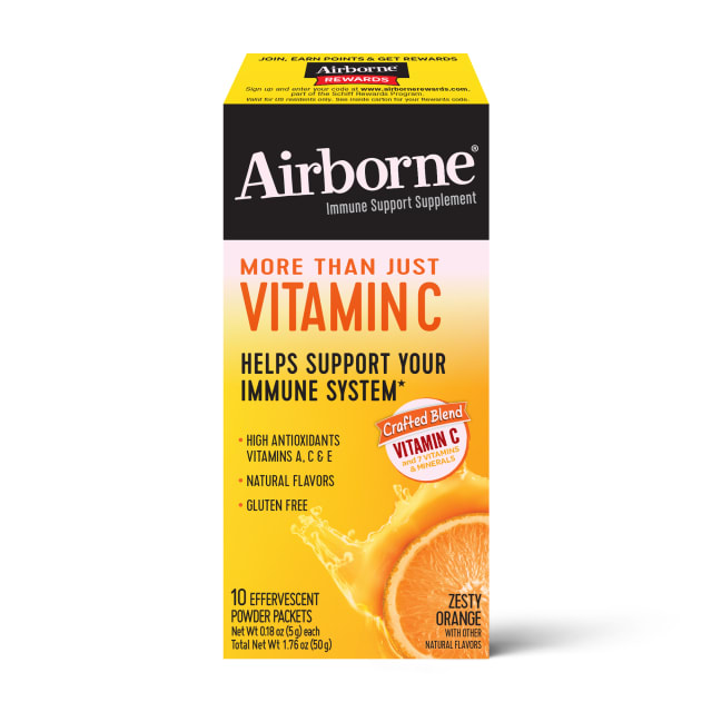 AIRBORNE® On-The-Go Packs - Zesty Orange 36/10 ct.