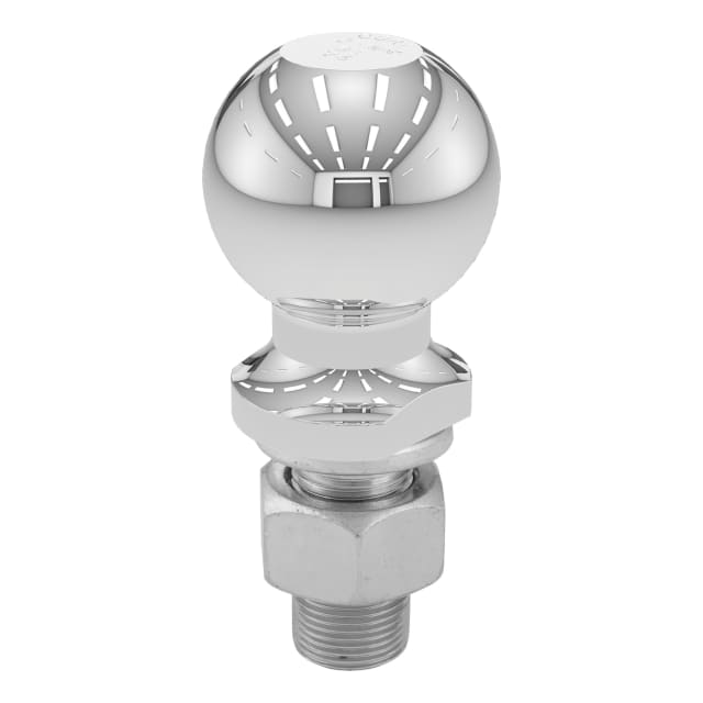 CURT 2-5/16" Trailer Ball (1" x 2-1/8" Shank, 7,500 lbs., Chrome, Packaged) #40167