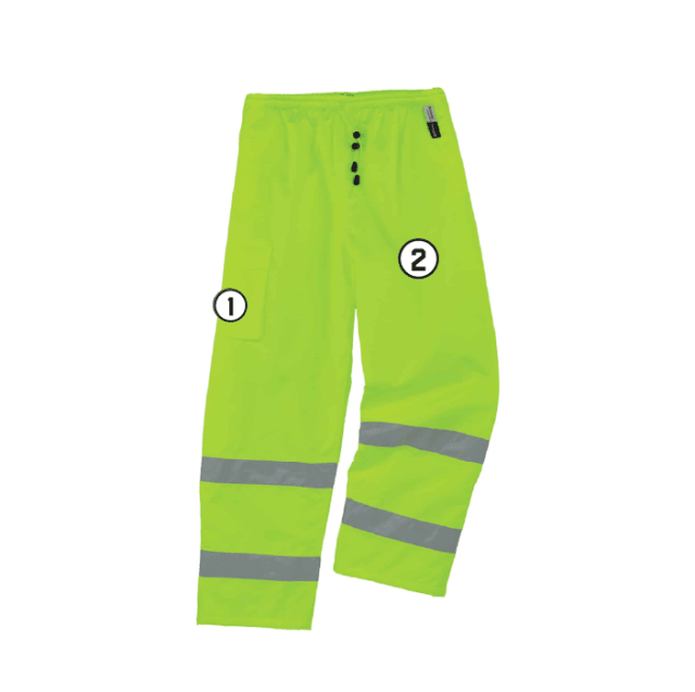 GloWear 8925 Hi-Vis Thermal Pants - Class E