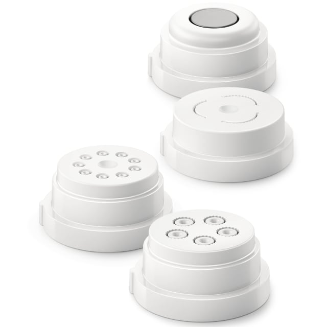 Philips Avance Collection Pasta Maker Shaping Discs, Shells, Paccheri, Macaroni and Rigatoni