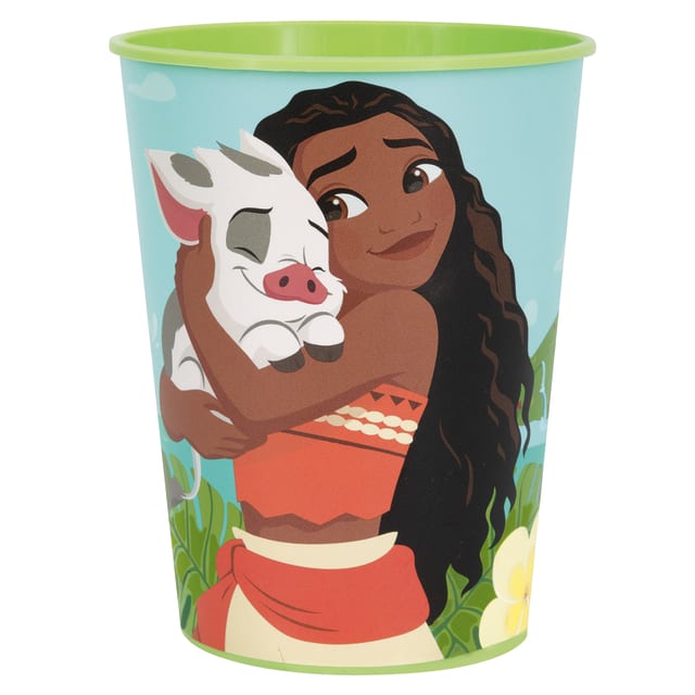 46219  Disney Moana 16oz Plastic Stadium Cup