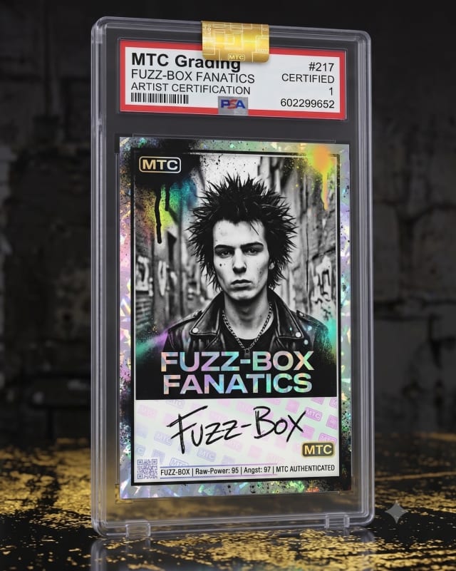 Fuzz-Box Fanatics Trading Card