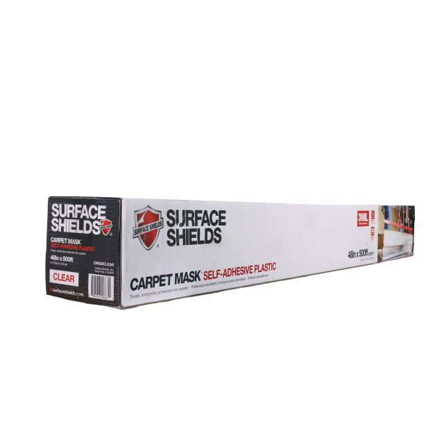 Carpet Mask® Protection Film, Clear, 48"x500'