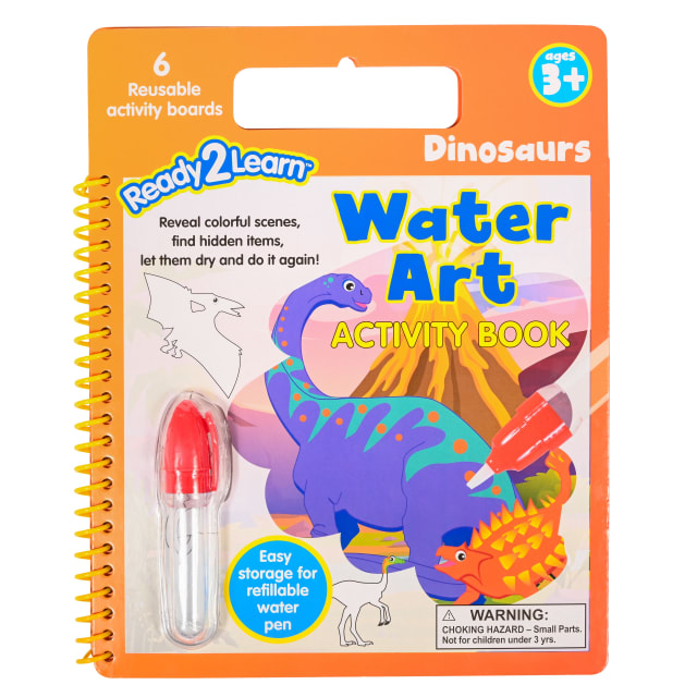 Water Art Activity Book - Dinosaurs