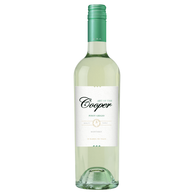 Art of the Cooper Pinot Grigio White Wine, California, 750mL, 13.5% ABV