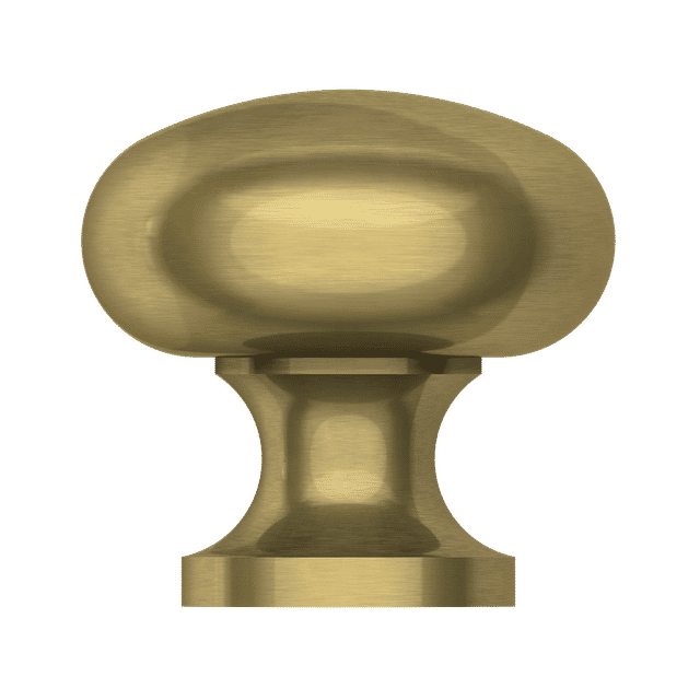 4704 Classic Round Knob 1", In Heirloom Brass