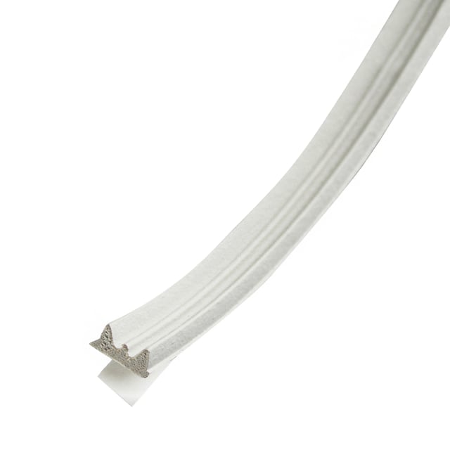 02618 - 1/8 in. x 3/8 in. x 17 ft. White Premium Rubber Window Seal for Ex-Small Gaps