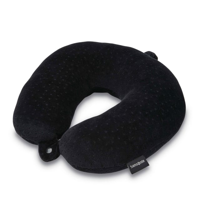Comfort Acc Fleece Neck Pillow T - Black