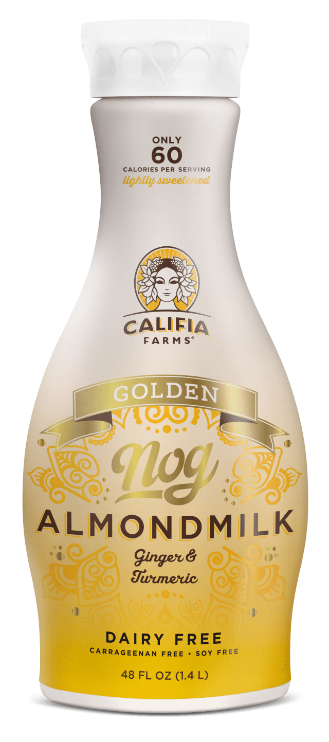 Seasonal Almondmilk Golden Nog