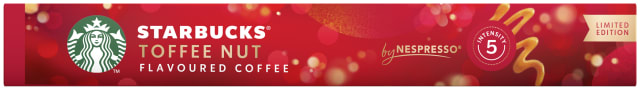 STARBUCKS TOFFEE NUT LATTE by NESPRESSO 10 Capsule 51g