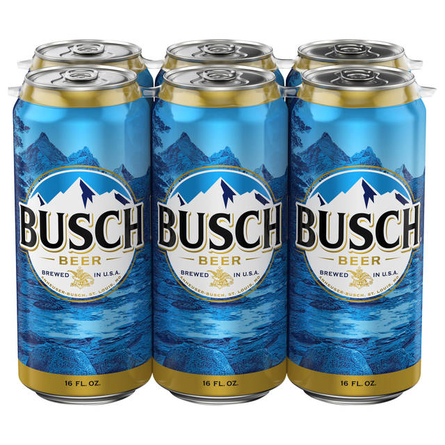 Busch Beer 16 fl oz - 6 Cans