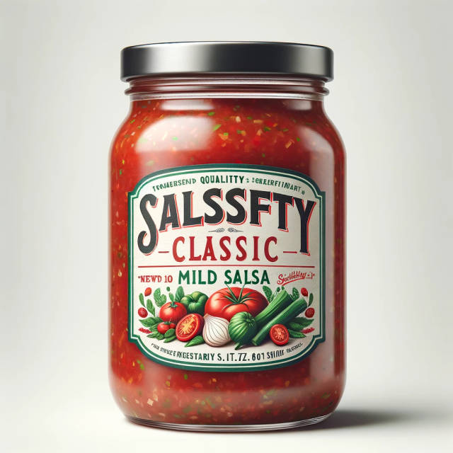 Salsify Classic Mild Salsa, 16oz Jar