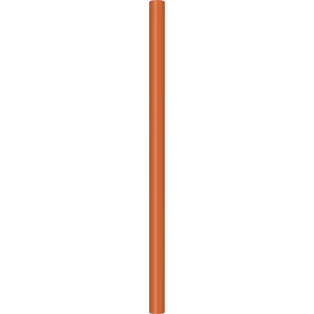 35636 Pumpkin Orange Solid Plastic Table Cover Roll, 40" x 100 ft
