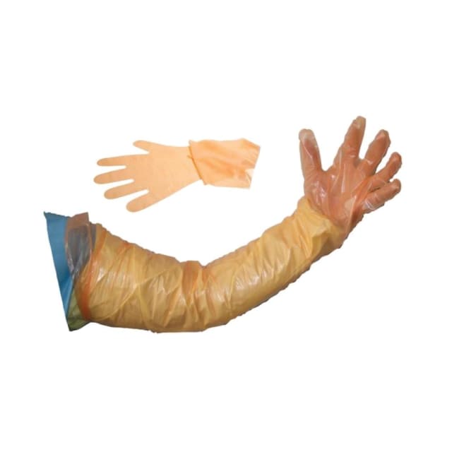 Long Veterinary Gloves, Sensitive