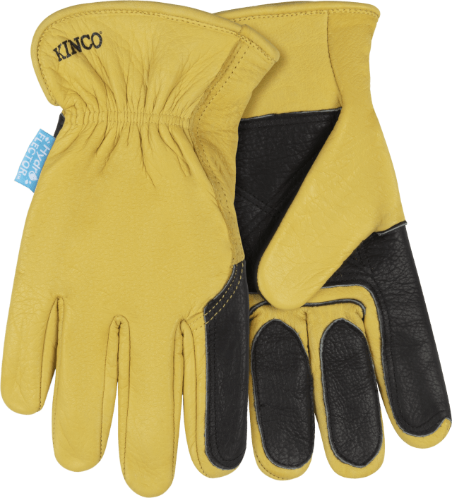HydroFlector™ Water-Resistant Premium Grain Buffalo Driver with Double-Palm