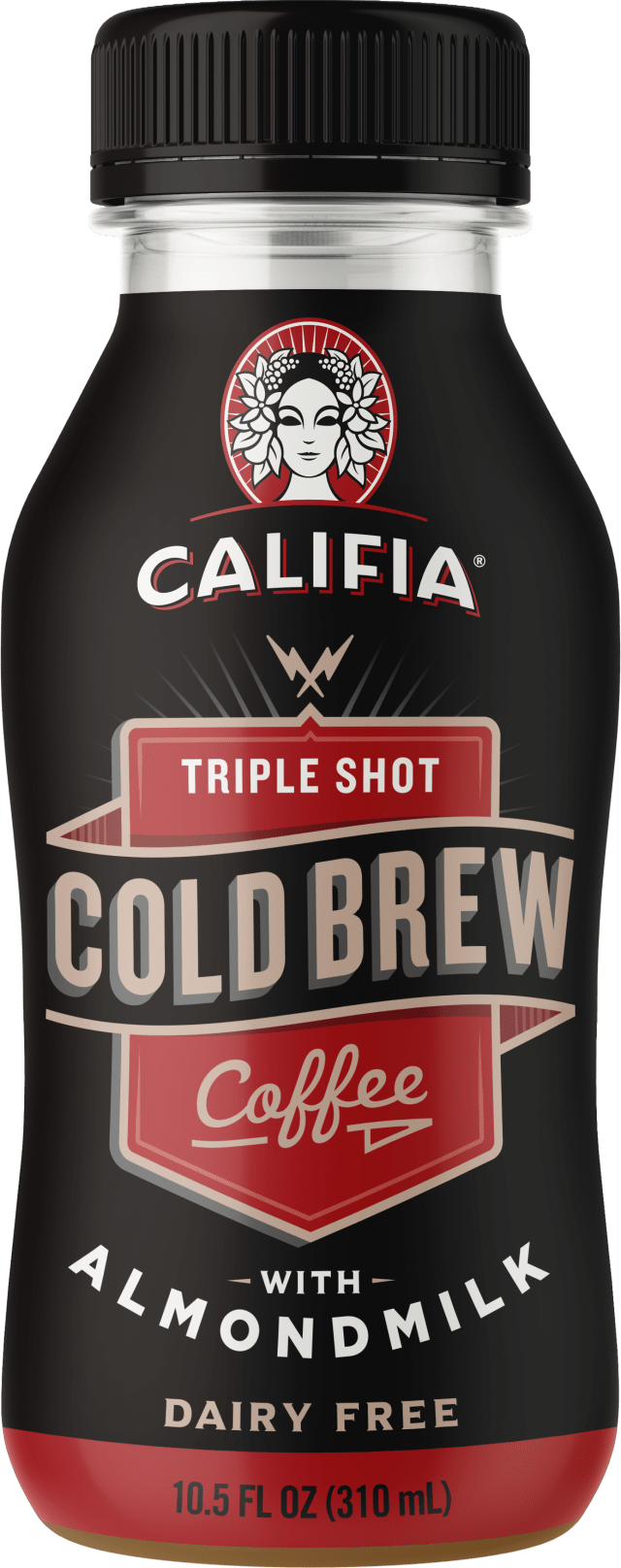 Triple Shot Cold Brew Coffee with Almond Milk