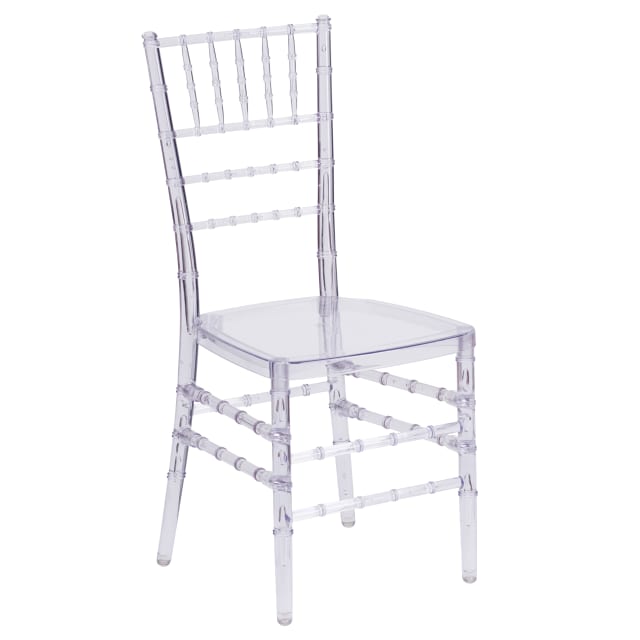 10 Pack Flash Elegance Crystal Ice Stacking Chiavari Chair