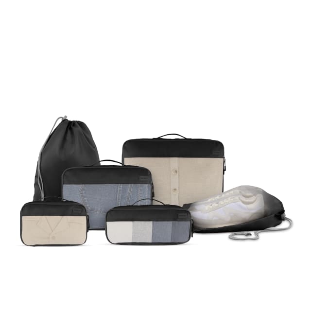 At Packing Cubes 6Pc Stratum Cubes Tg - Black