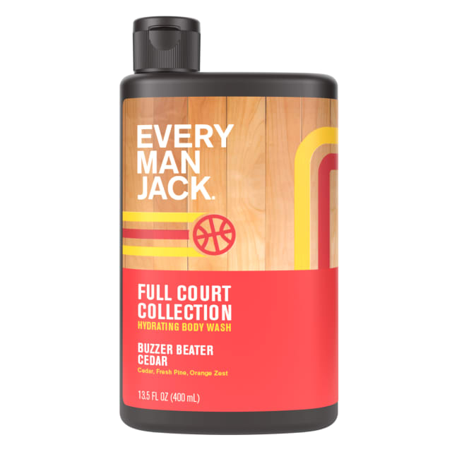 Every Man Jack Buzzer Beater Cedar Body Wash - 13.5 fl oz