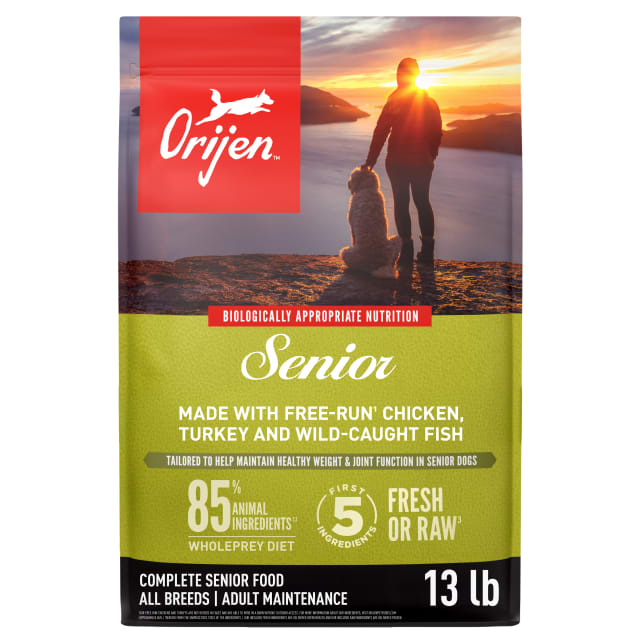 ORIJEN Grain Free High Protein Dry Dog Food Senior Recipe