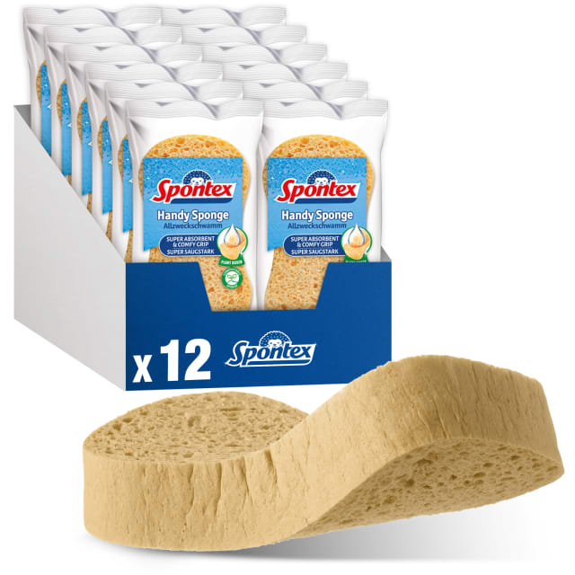 Spontex Allzweckschwamm Handy Sponge 12pk