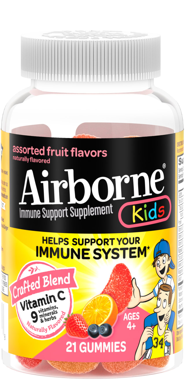 AIRBORNE® Gummies - Kids Assorted Fruit 12/21 ct.
