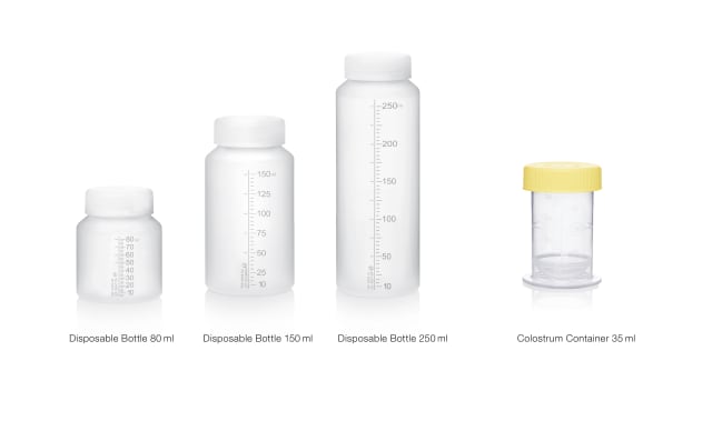 Sterile single-use bottle 80ml x100