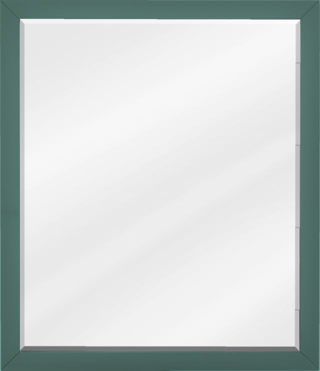 24" Forest Green Adler Mirror