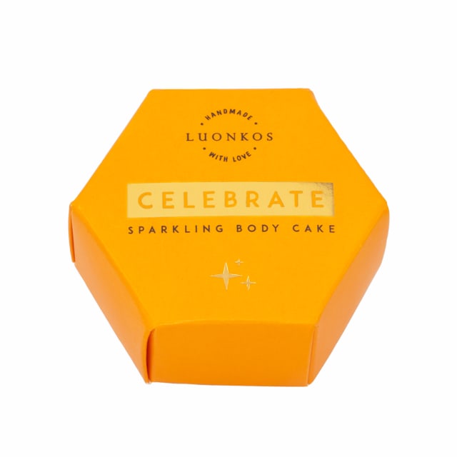Luonkos Celebrate sparkling body oli cake