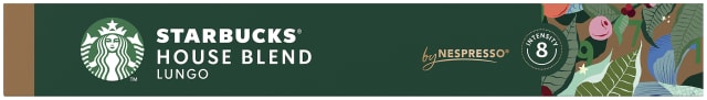 STARBUCKS HOUSE BLEND by NESPRESSO 10 Capsule 57g