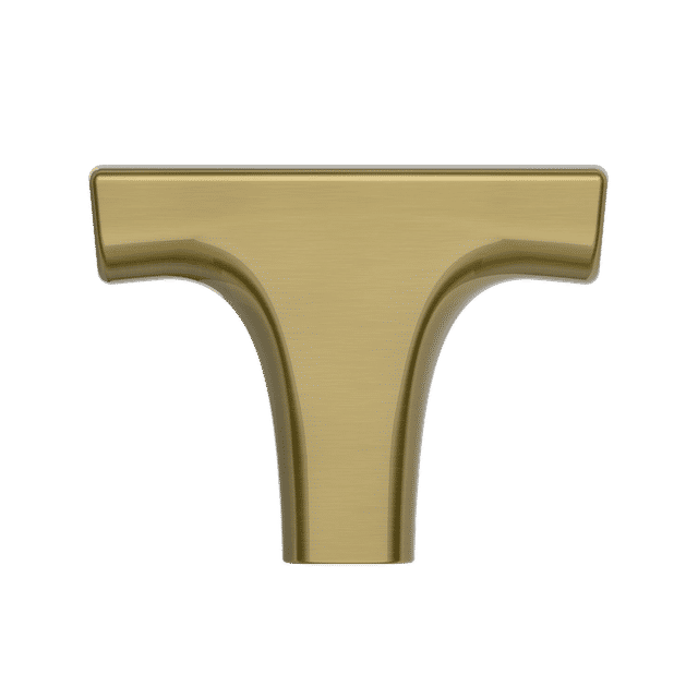 4970 Palm Springs T-Knob 1.5", In Heirloom Brass