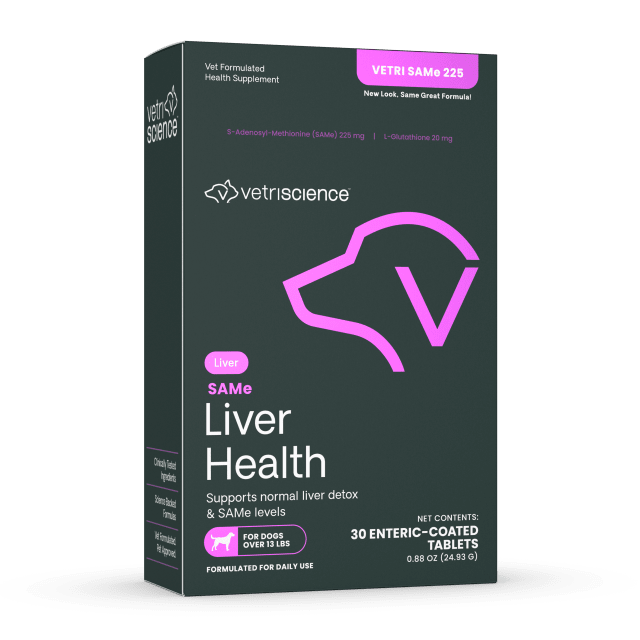 VS SAMe Liver Health Tablets, Medium & Large Dogs, 30ct